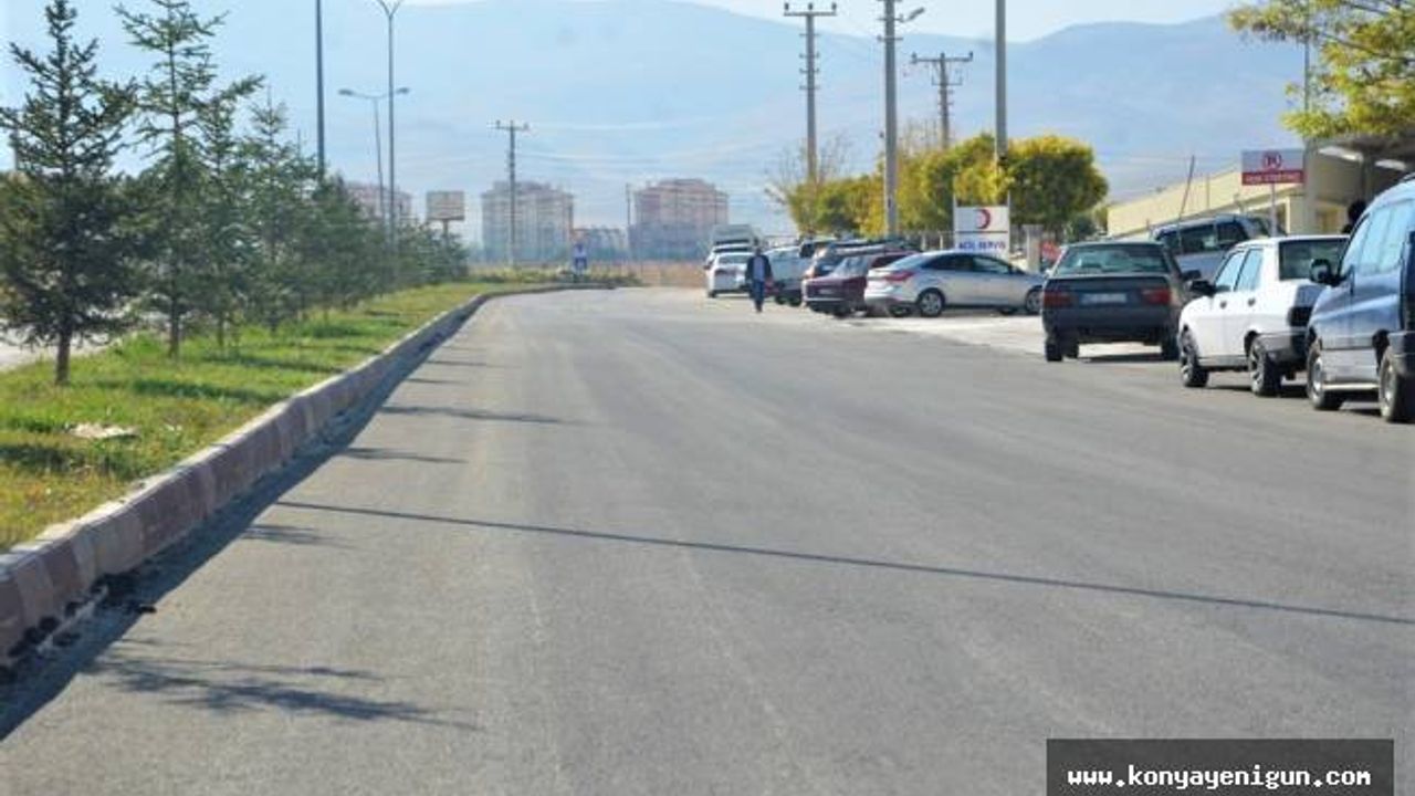 Ereğli Belediyesinden hastane yoluna sıcak asfalt
