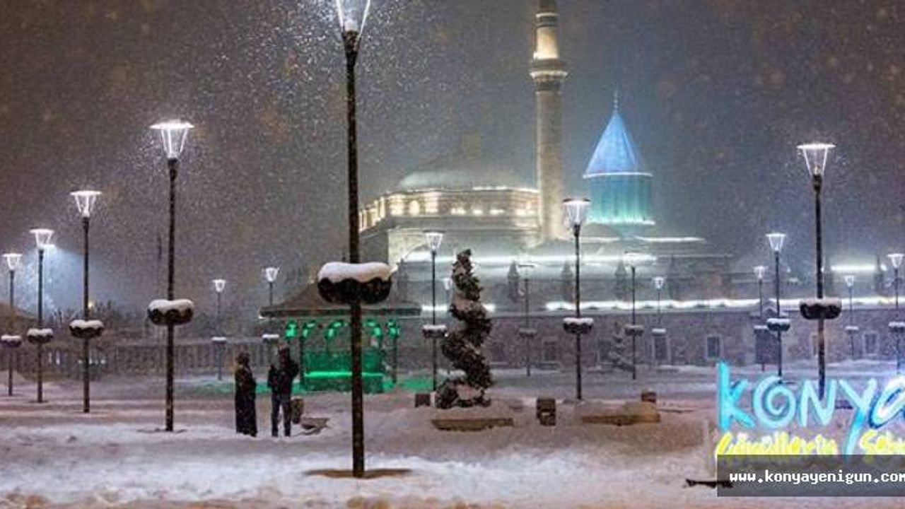 Konya'ya soğuk ve yağışlı hava geliyor