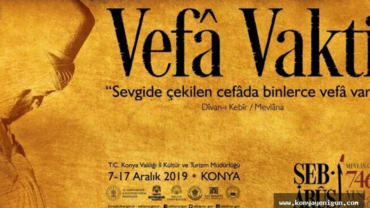 Tasavvuf Müziğinin Önemli İsimleri Vefa Vakti’nde Konya’da