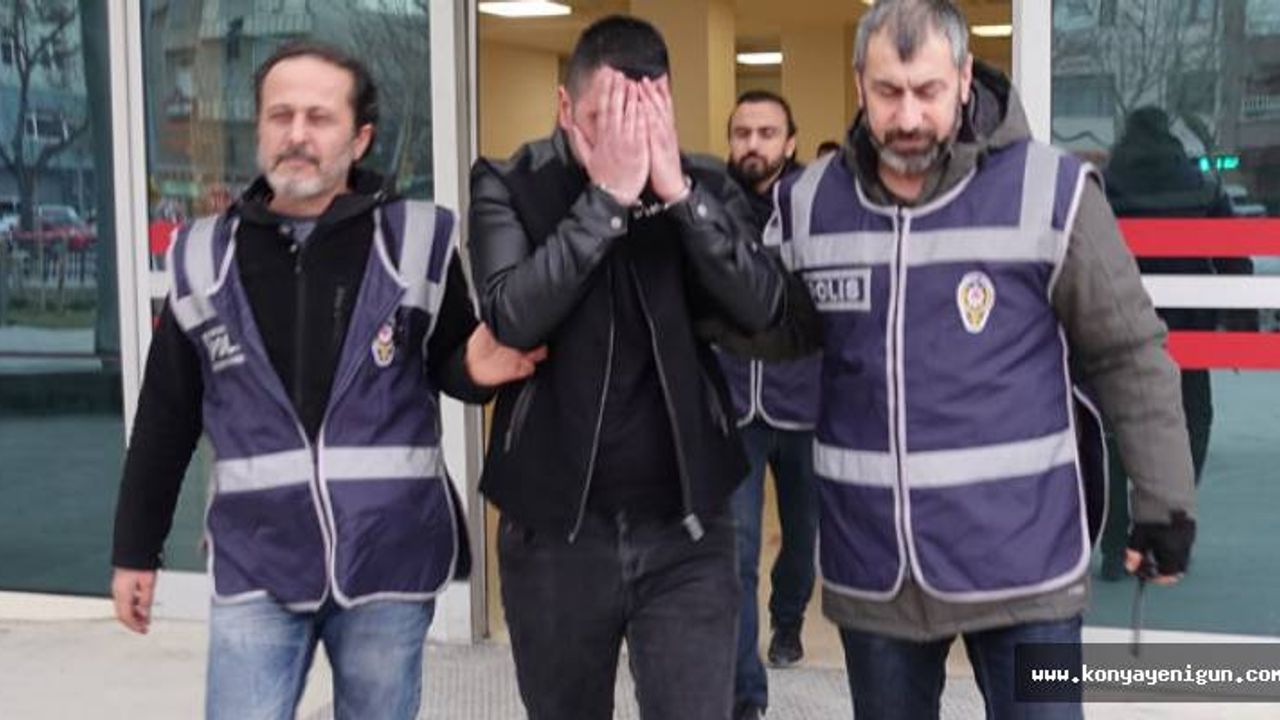 Konya’ da arkadaşından şantajla para istediği iddiasıyla yakalanan zanlı serbest bırakıldı