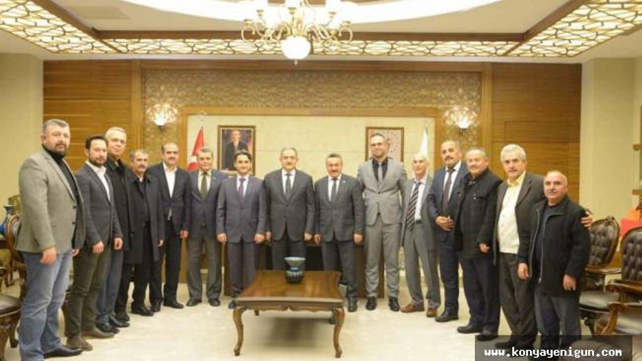 Seydişehir heyetinden SÜ  Rektörü Şahin’e ziyaret