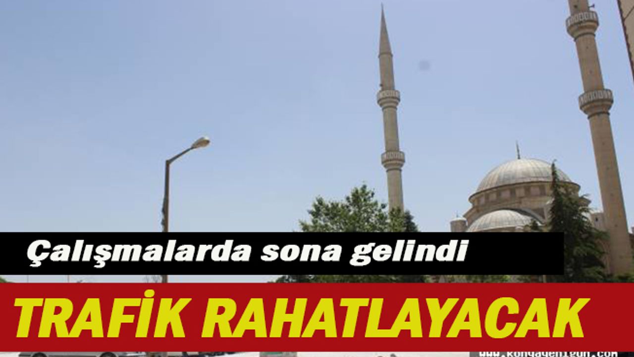 Parsana Camii çevresindeki çalışmalarda sona gelindi