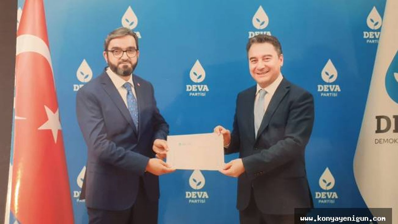 Seyit Karaca DEVA Partisi  İl Başkanı oldu