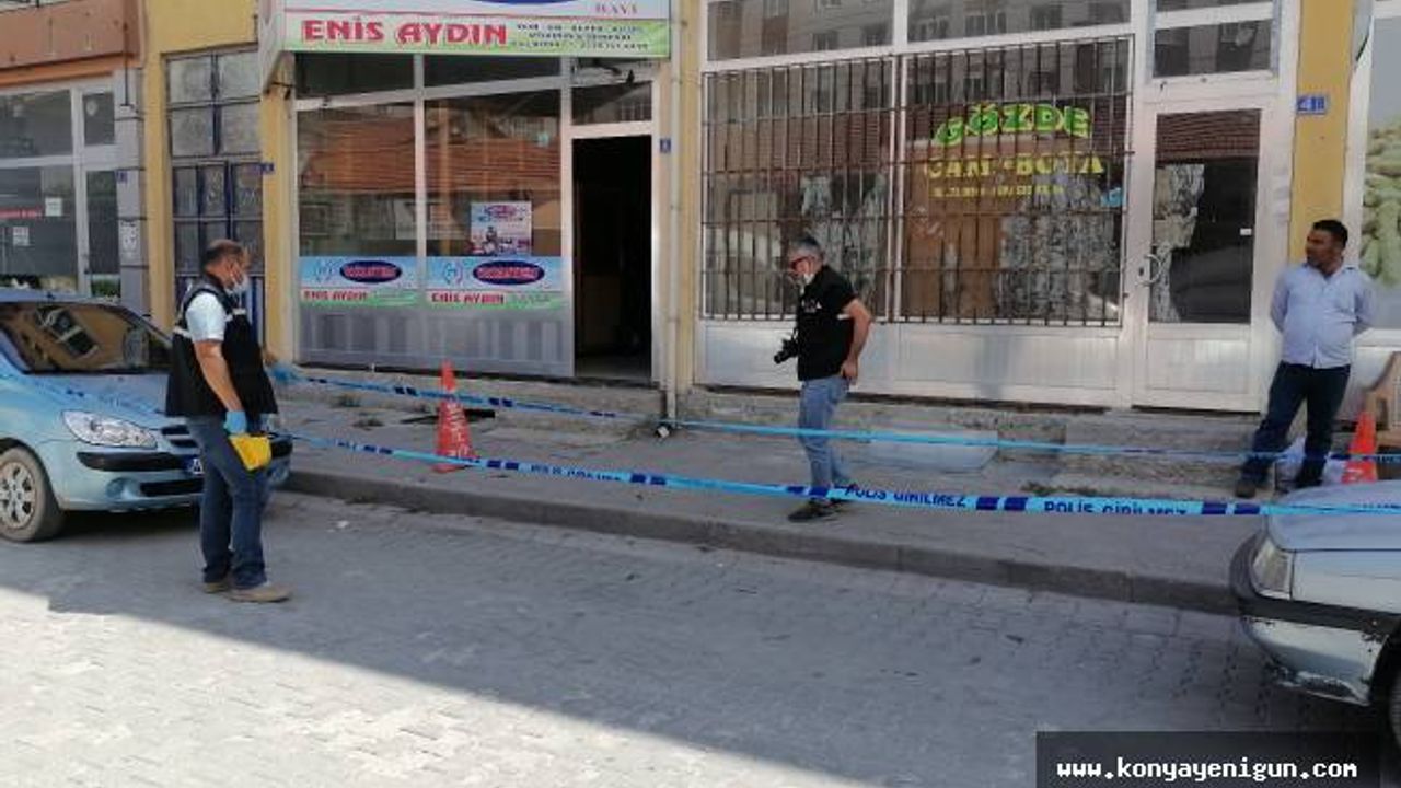 Konya'da alacak verecek kavgasında bir kişi silahla yaralandı