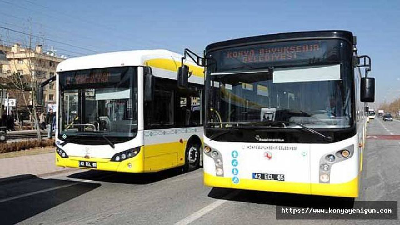 Konya Büyükşehir toplu ulaşımdaki hizmeti iyileştiriyor