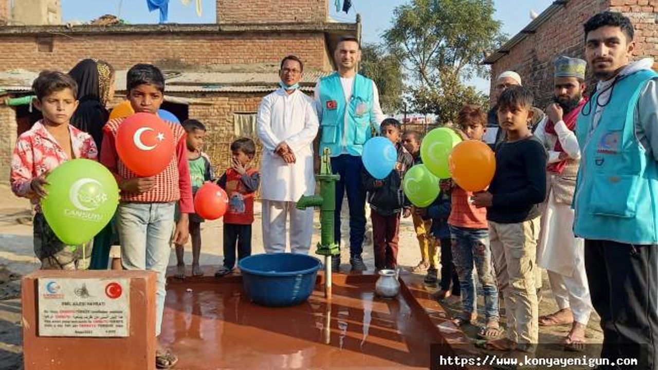Cansuyu Derneği Nepal’de 46 temiz su kuyusu açtı