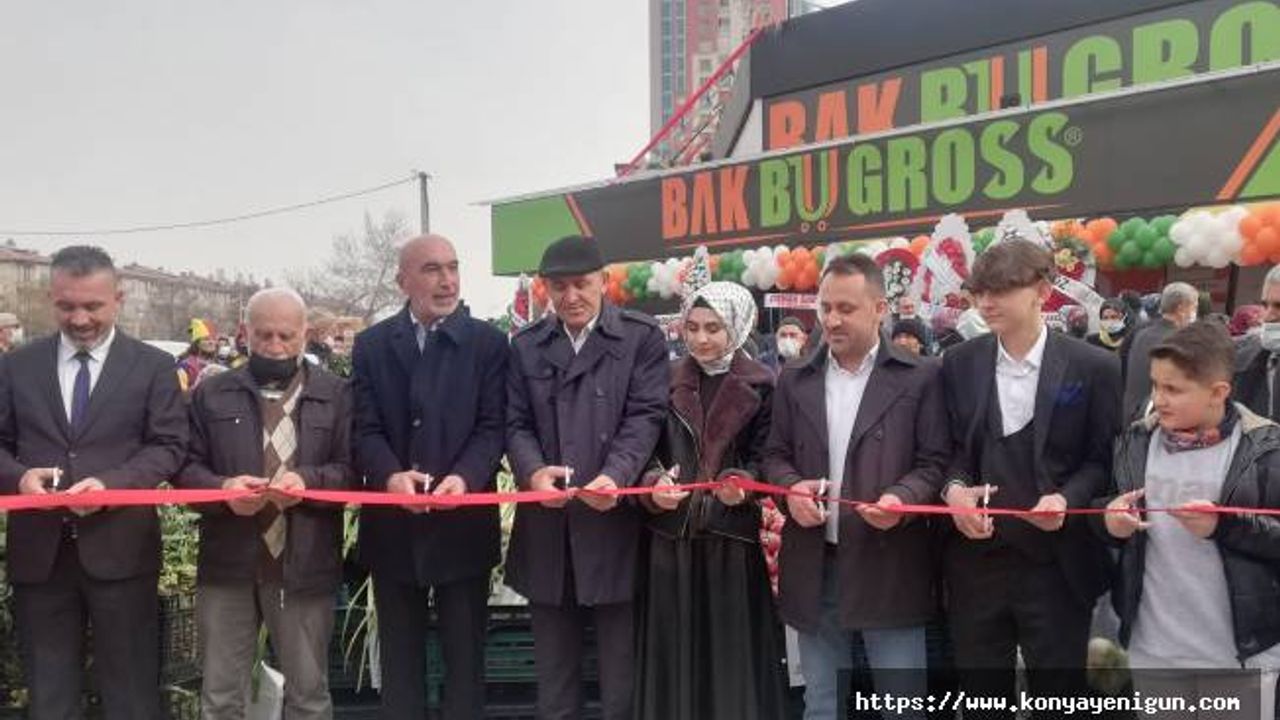 Bak Bu Gross 10. şubesini hizmete açtı