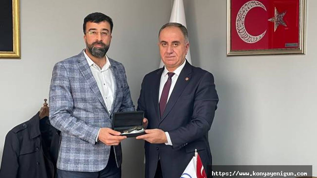MHP İl Başkanı Karaaslan,  AA ve İHA’yı ziyaret etti