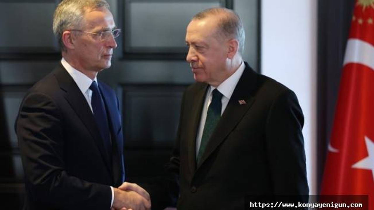 Erdoğan, NATO Genel Sekreteri Stoltenberg'i kabul etti