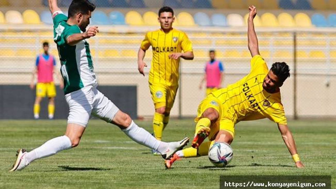 Beklenen olmadı ve 1922 Konyaspor acı sonu yaşadı