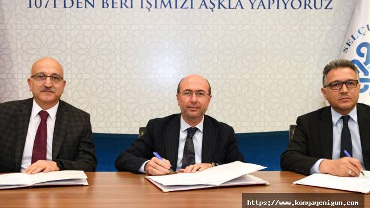 Selçuklu’da eğitim alanında iş birliği protokolü imzaladı