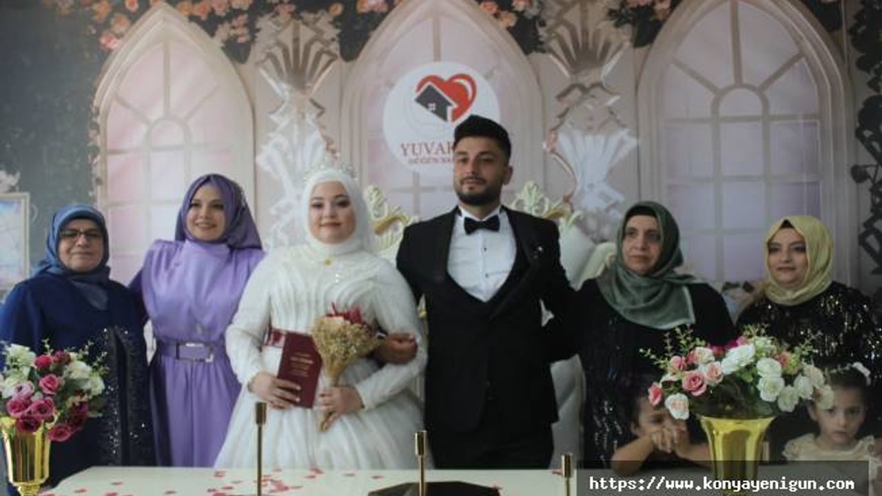 Yıldırım ve Gül ailelerinin en mutlu günü