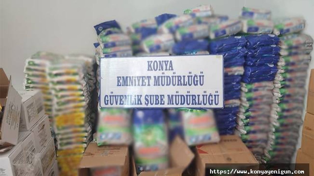 3 ton 933 kilo sahte deterjan ele geçirildi