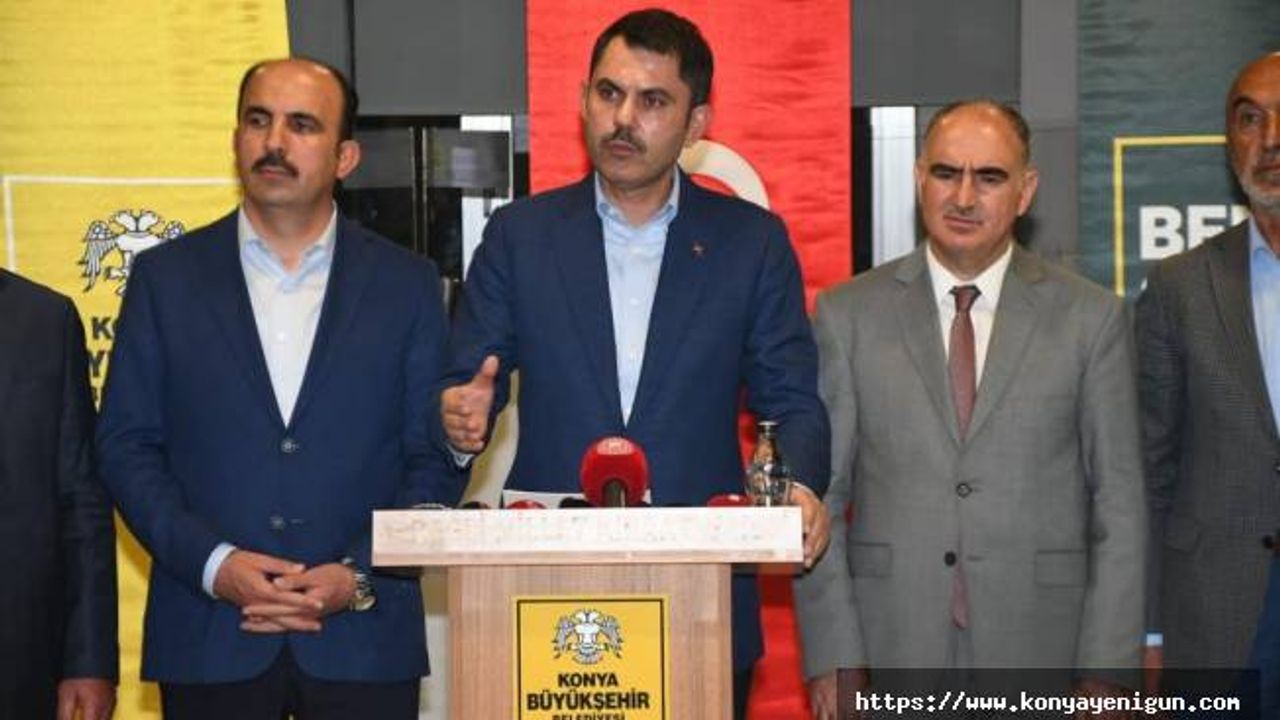 Bakan Kurum'dan 6'lı masa açıklaması!