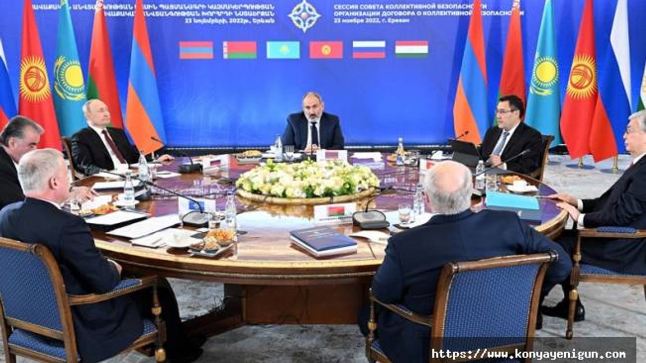 Kolektif Güvenlik Anlaşması Örgütü liderler zirvesinde Paşinyan krizi