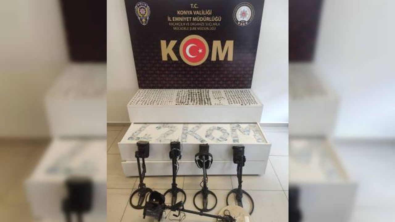 Tarihi eser kaçakçılığı operasyonunda 8 zanlı yakalandı