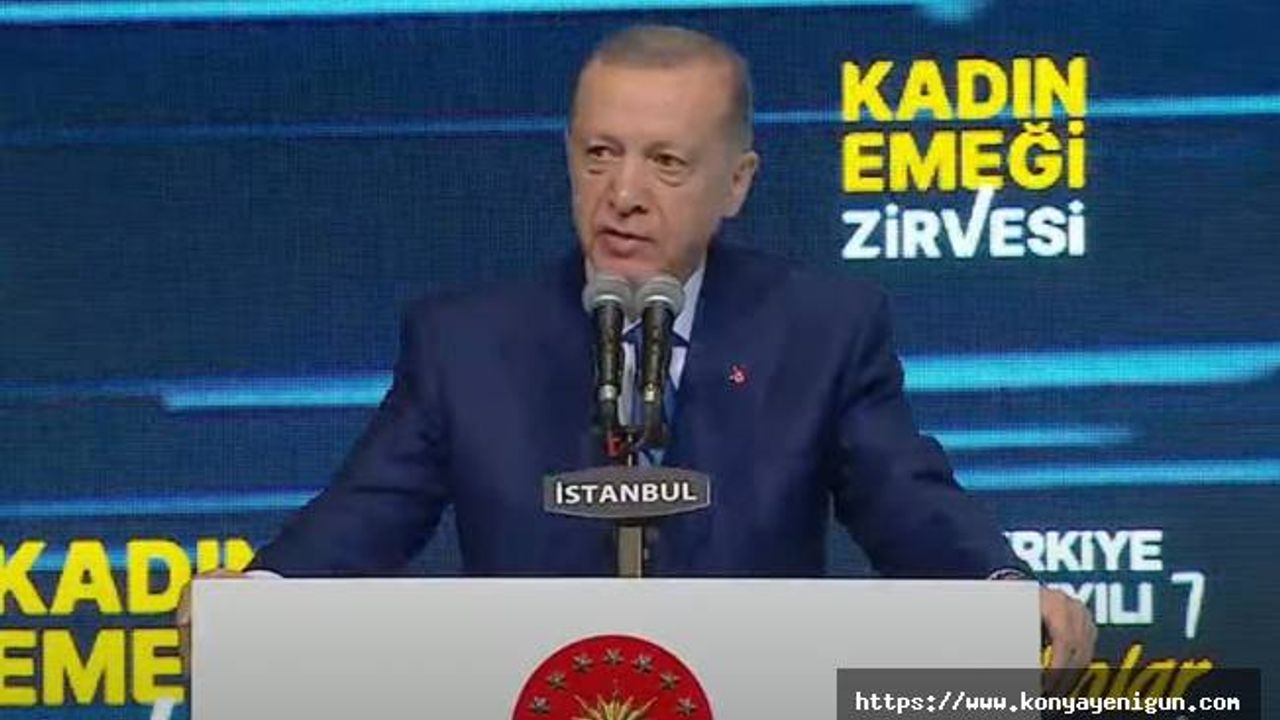 Cumhurbaşkanı Erdoğan: Kredibilitesi yüksek firmalarımıza en az yüzde 75 oranında Hazine destekli kefalet sağlıyoruz
