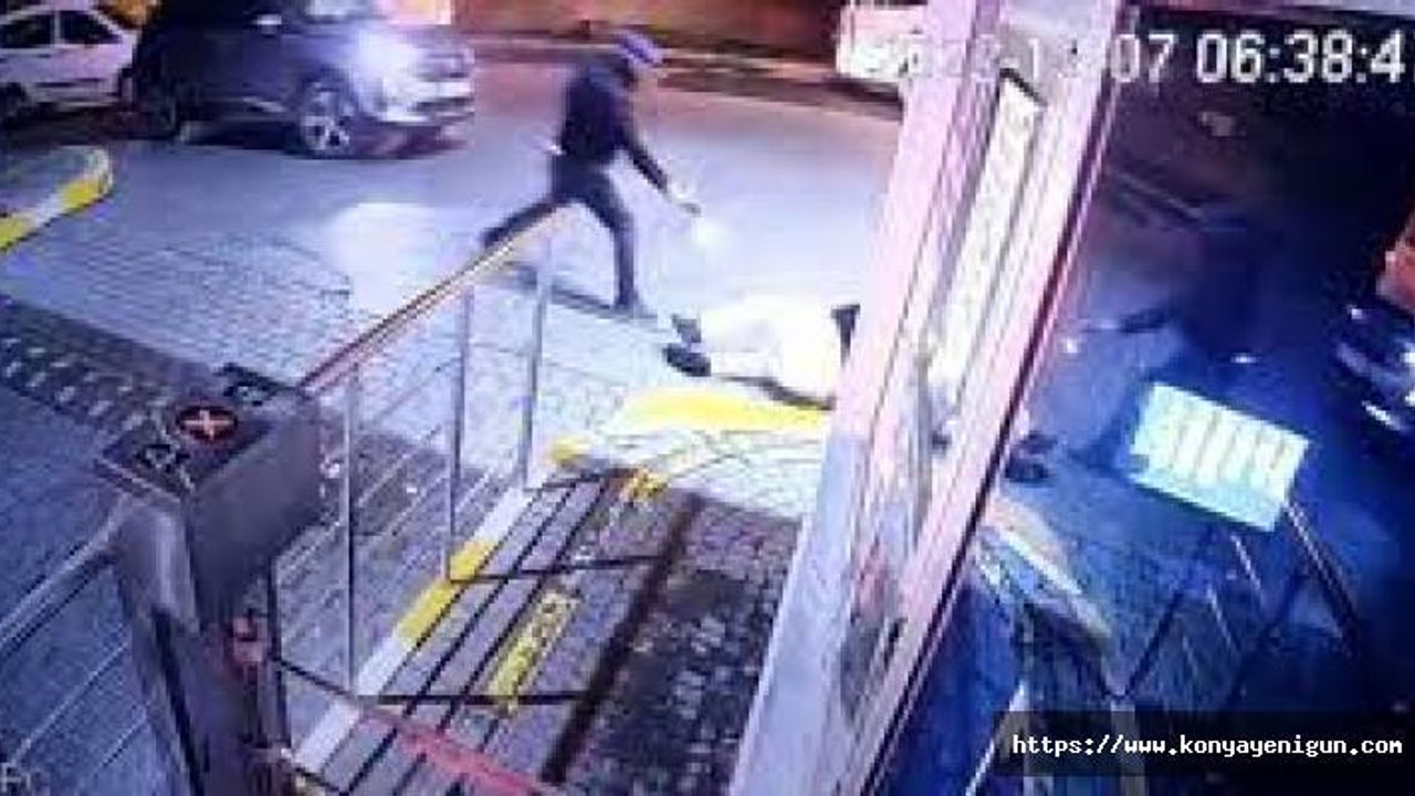 Evine gelmesini beklediği şahsa kurşun yağdırdı