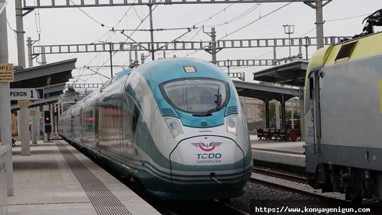 Karaman YHT hattında 1 yılda yaklaşık 1,2 milyon yolcu seyahat etti
