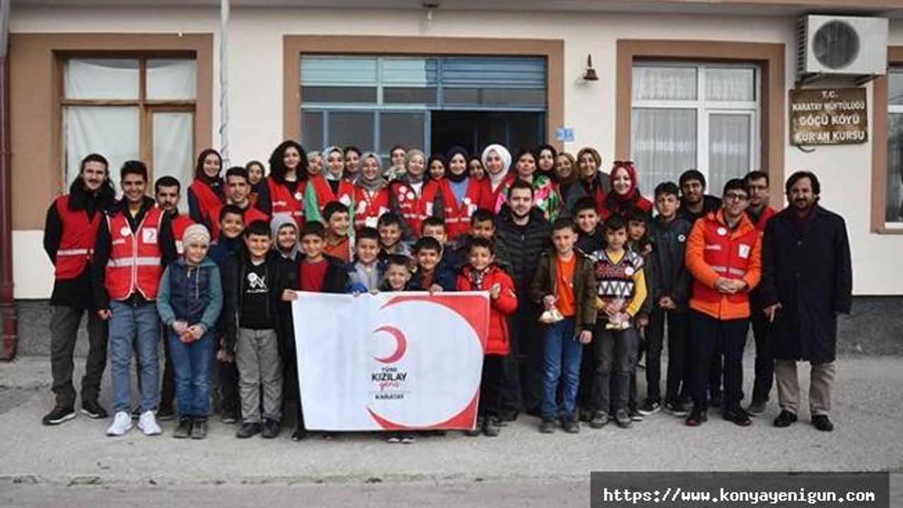 Türk Kızılay’ı çocukların sevincine ortak oldu