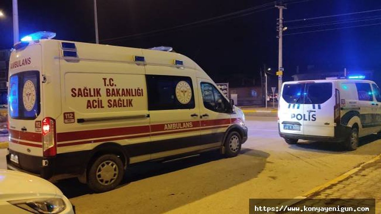 Konya'da  tır ile otomobil çarpıştı: Yaralılar var