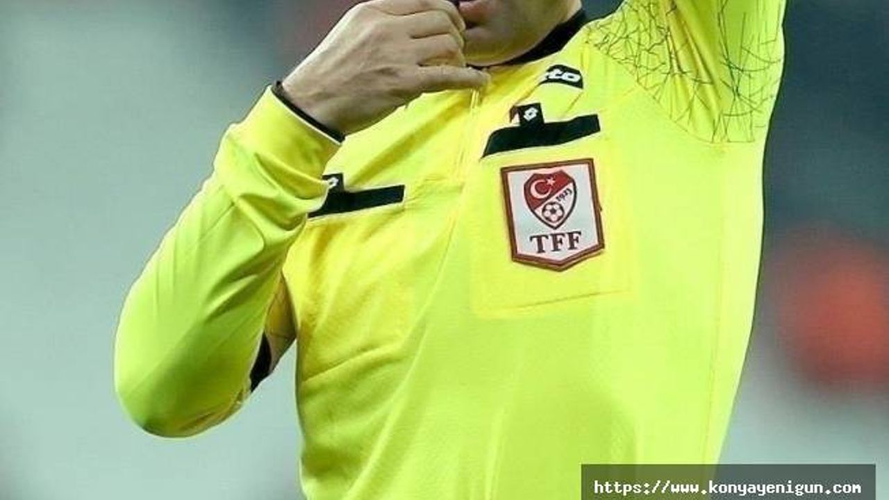 Spor Toto 1. Lig'de haftanın hakemleri belli oldu