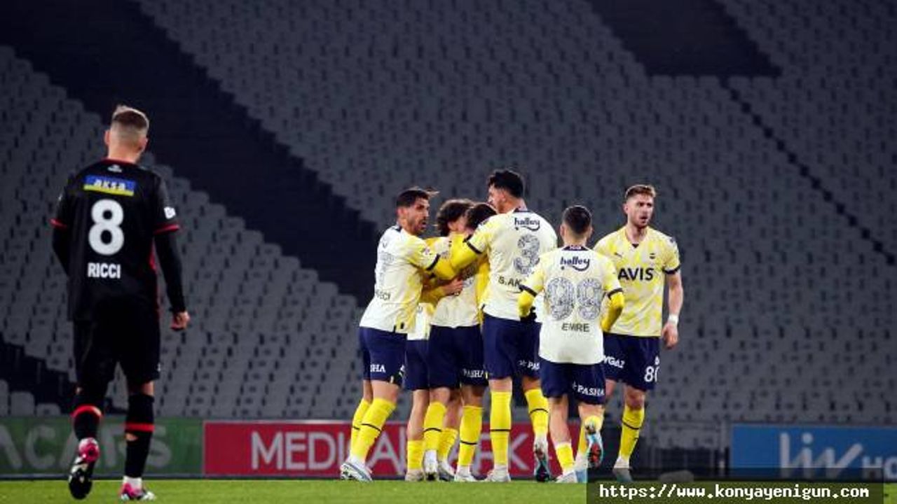 Fenerbahçe ile MKE Ankaragücü 106. randevuda