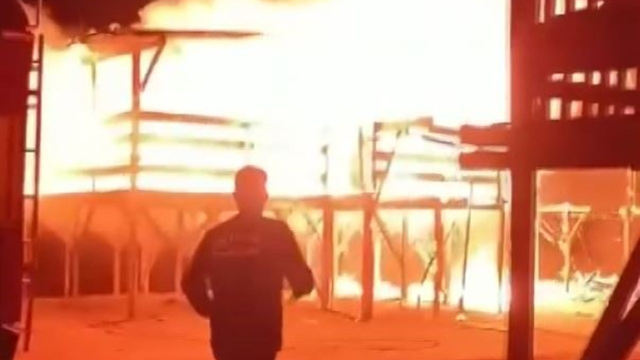 Antalya’da yangın!