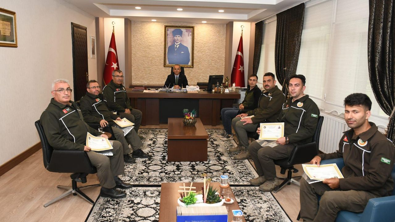 Seydişehir’de personellere başarı belgesi verildi