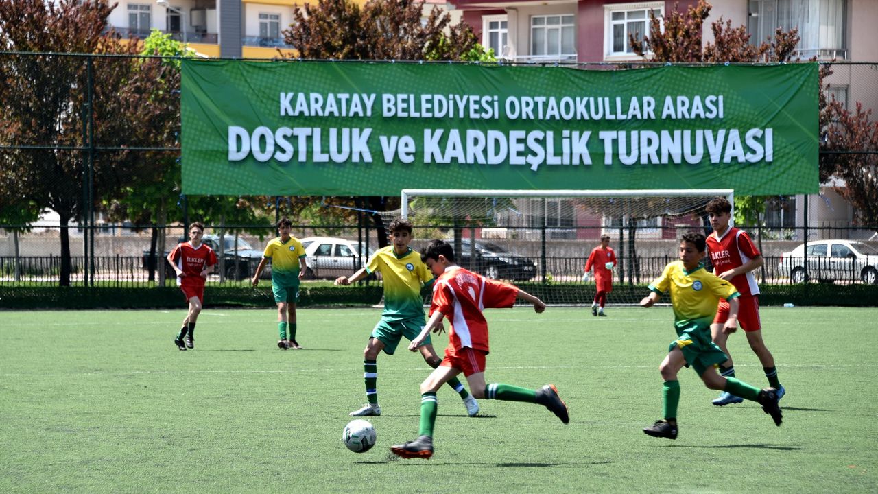 Karatay’da kardeşlik futbol turnuvaları başladı
