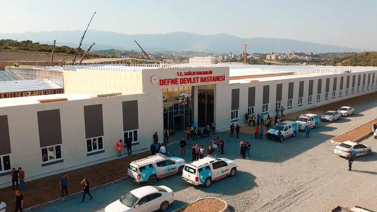 Defne Devlet Hastanesi pazar günü açılıyor
