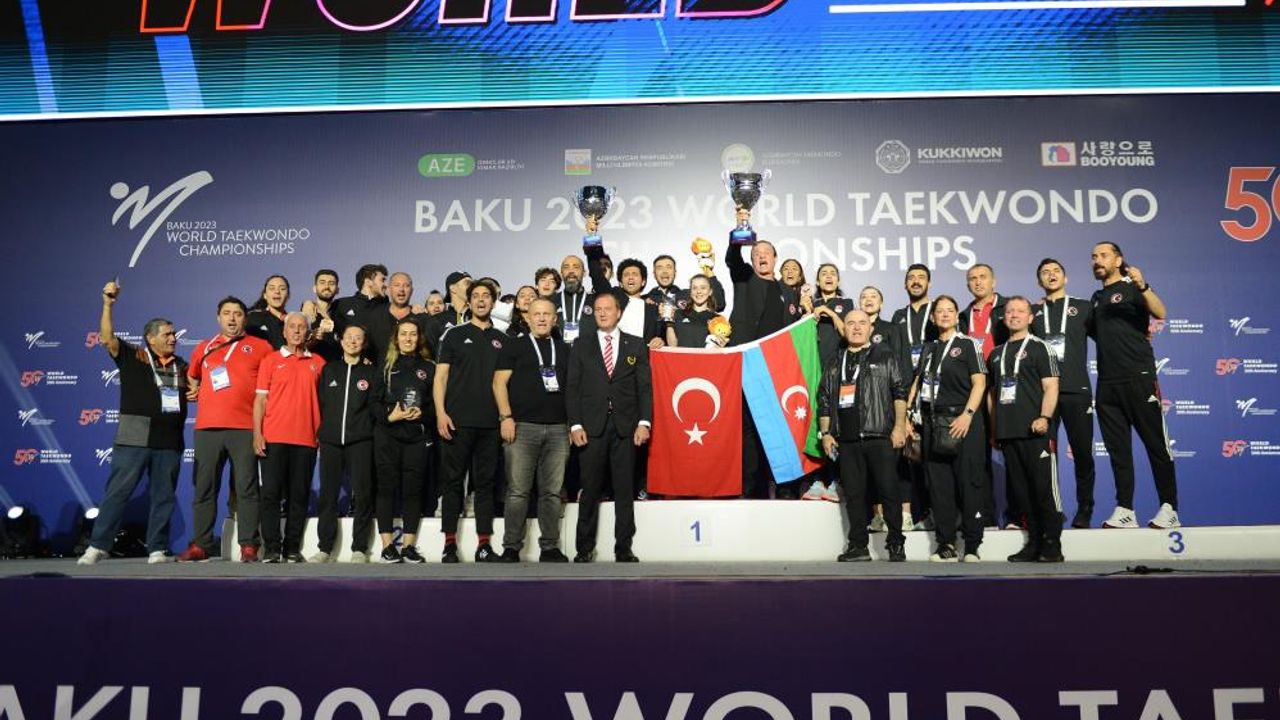 Tekvando ’da dünya şampiyonu olduk!
