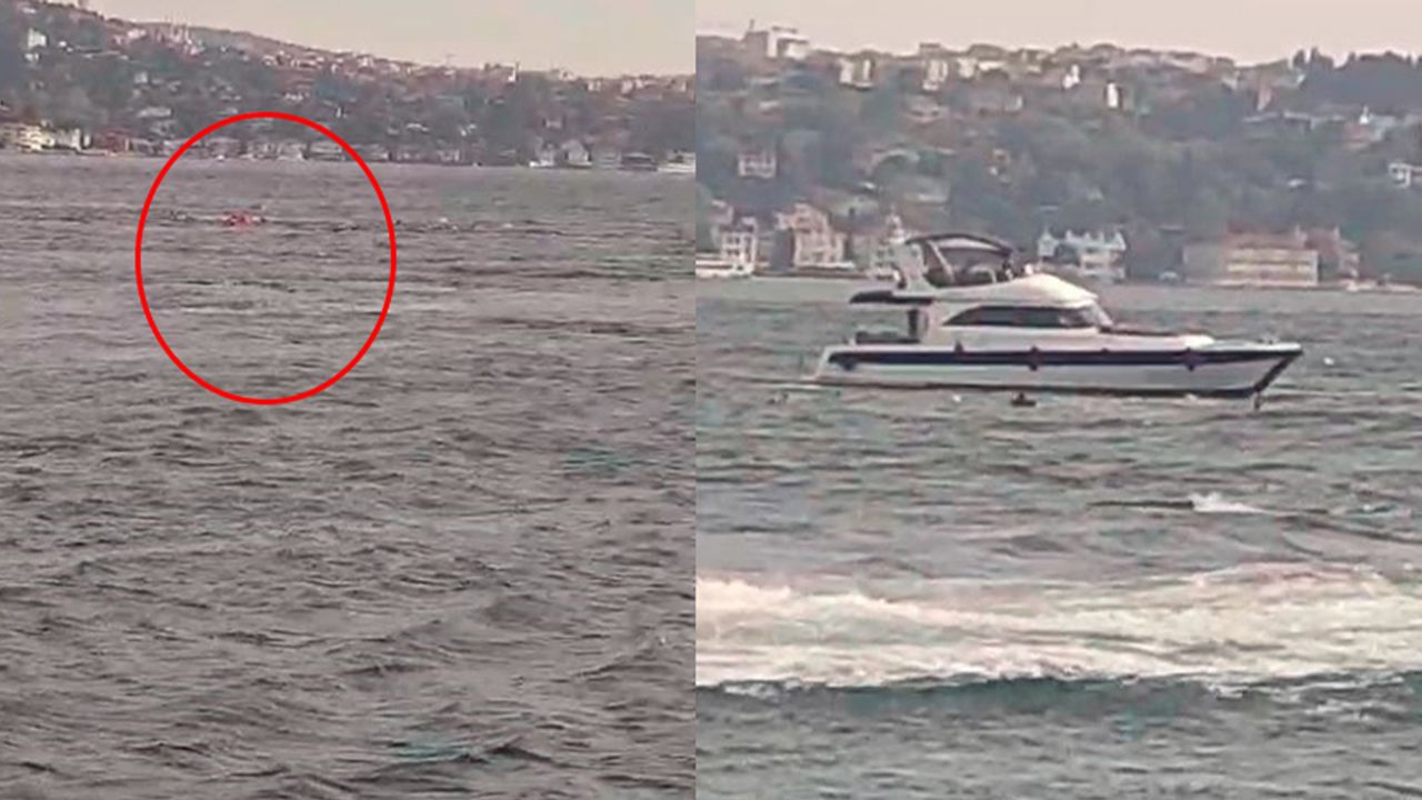 Beşiktaş’ta bir tekne alabora oldu
