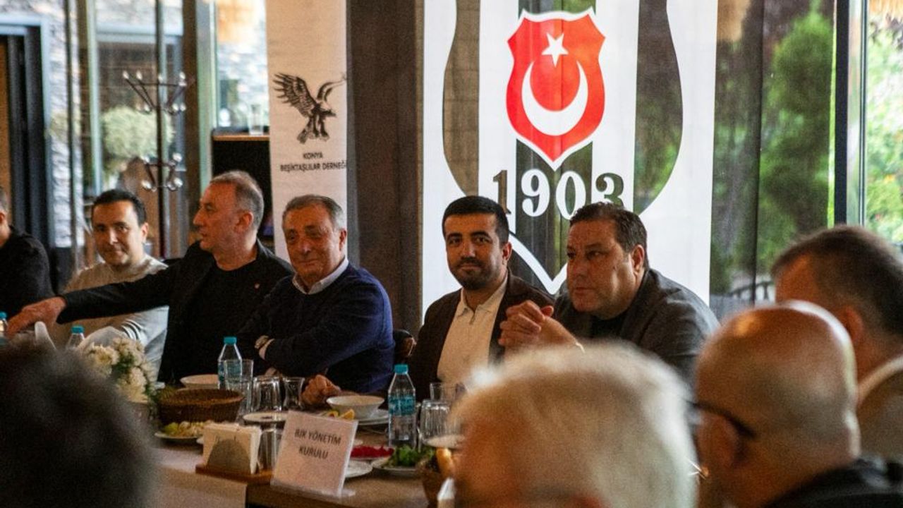 Beşiktaş camiası Konya’da buluştu