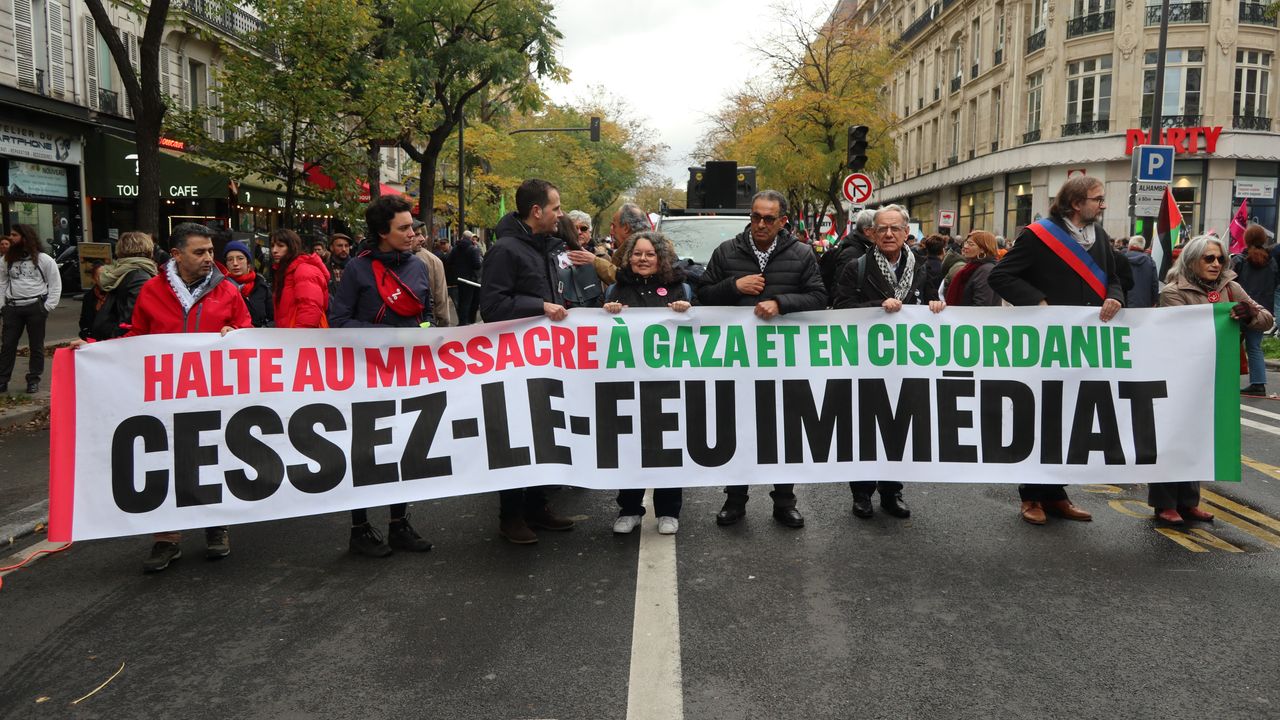Fransa’da Filistin’e destek gösterileri sürüyor