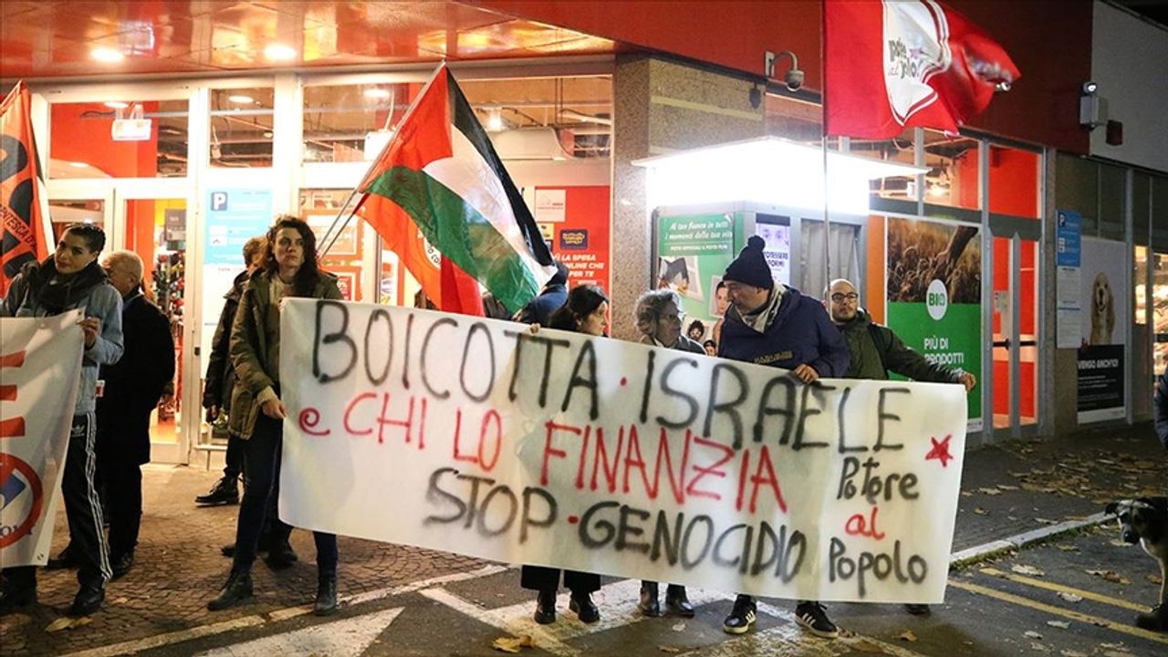 İsrail'e yönelik boykot çağrıları çığ gibi büyüyor!