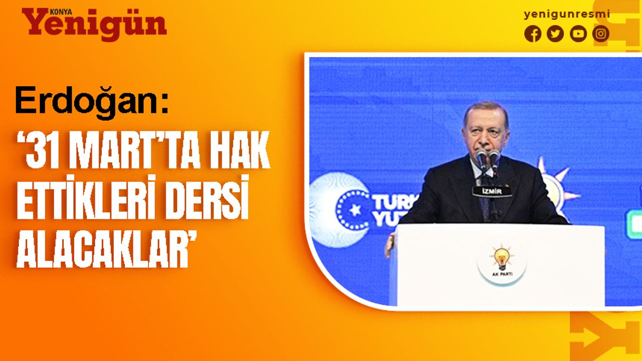 Erdoğan'dan kritik açıklamalar
