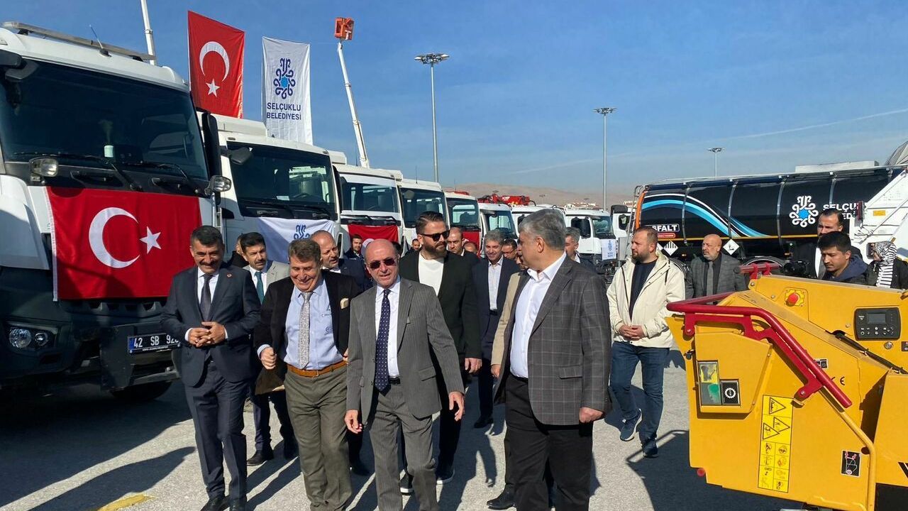 Selçuklu Belediyesi araç filosunu güçlendirmeye devam ediyor