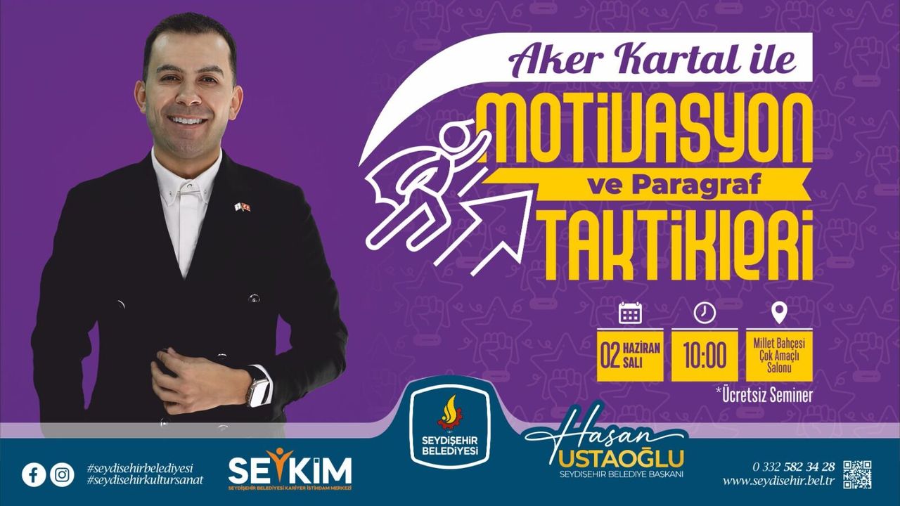 Başkan Hasan Ustaoğlu’ndan gençlere büyük davet: Bu seminer kaçmaz!