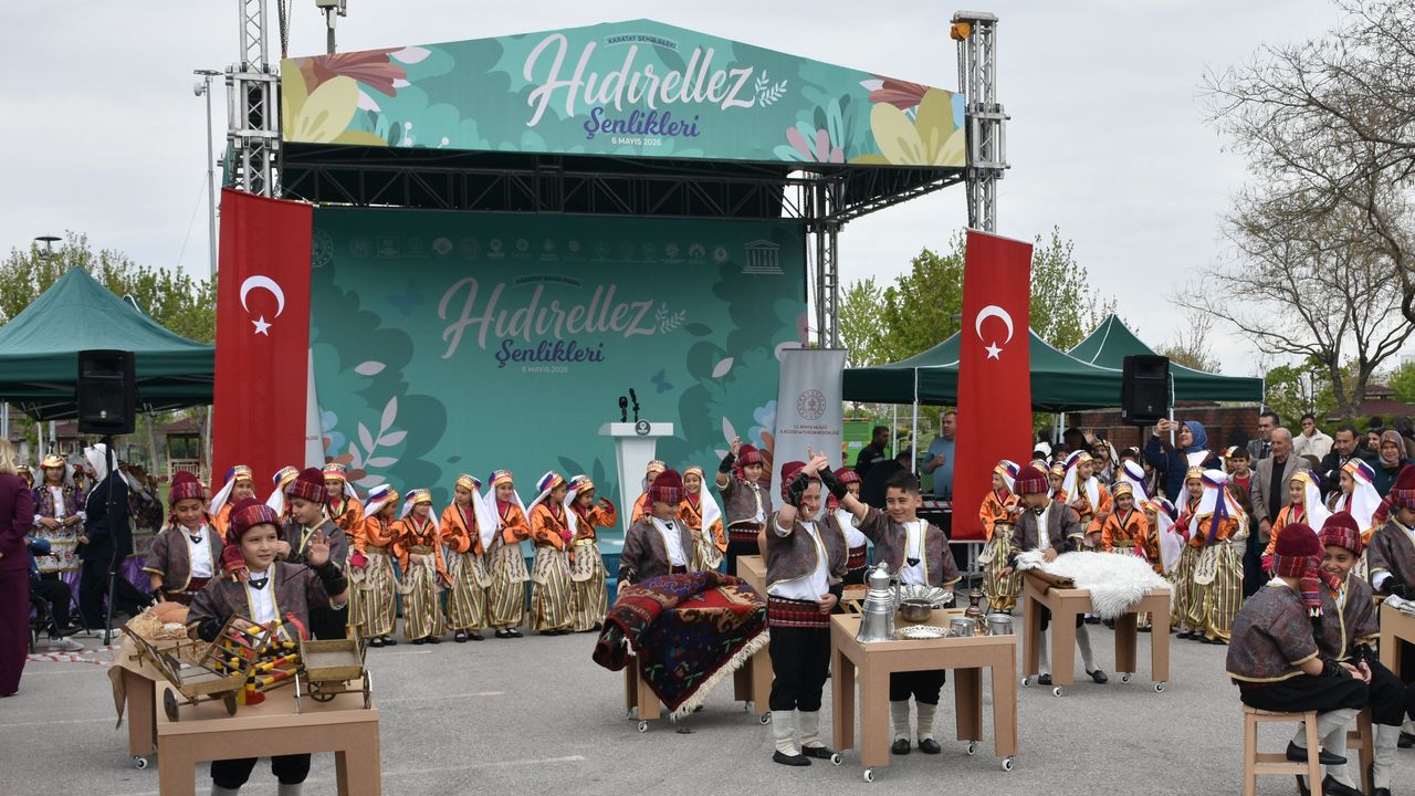 Hıdırellez coşkusu Konya'yı sardı!