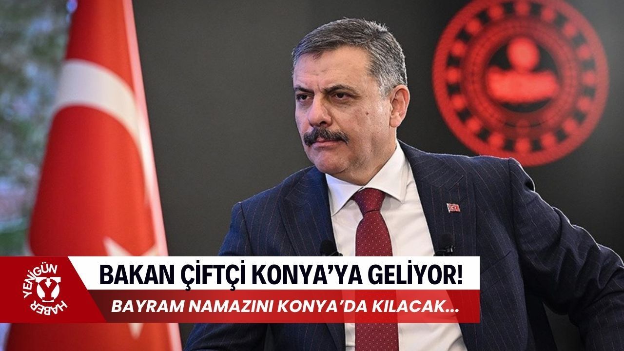 Bayramın ilk günü Konya'da hareketlilik: İçişleri Bakanı kentte önemli temaslarda bulunacak