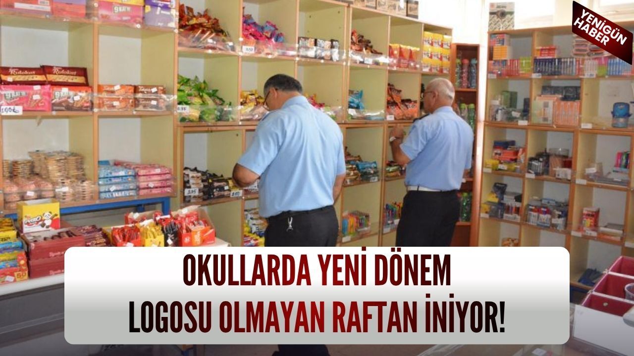 Okullarda yeni dönem: Logosu olmayan raftan iniyor!