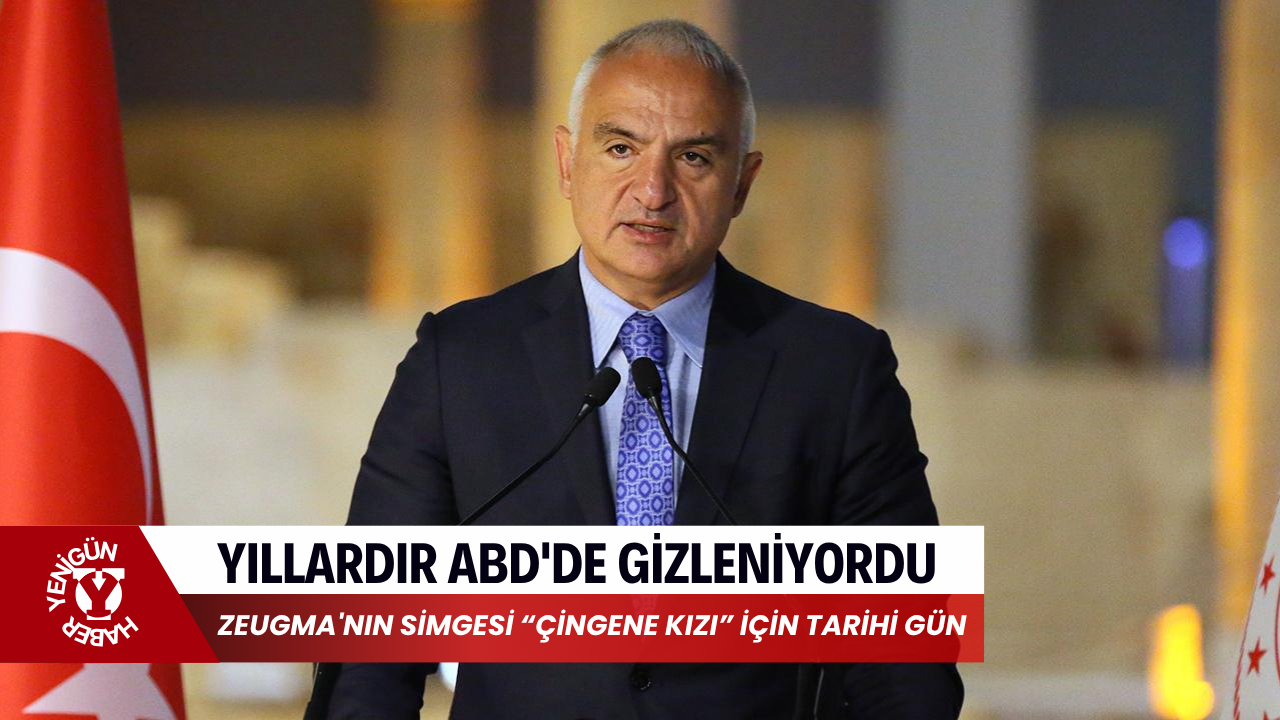 Yıllardır ABD'de gizleniyordu: Zeugma'nın simgesi “Çingene Kızı” için tarihi gün