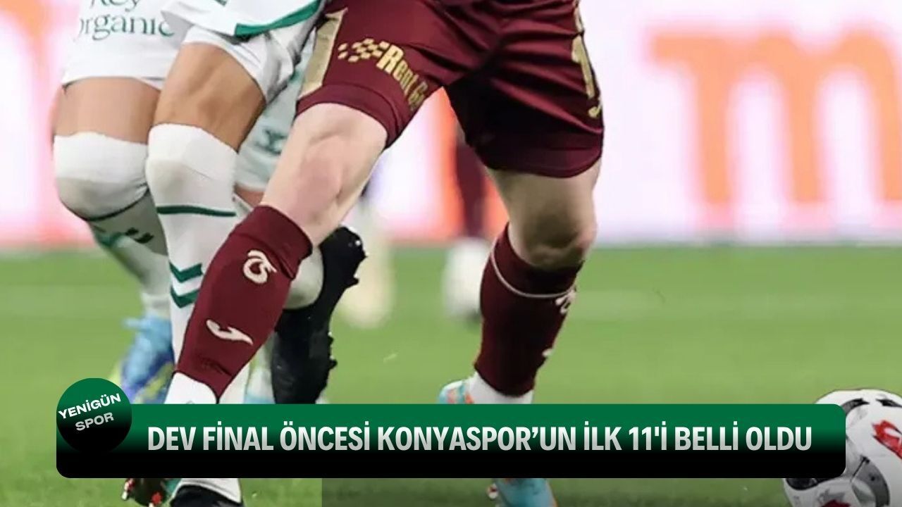 Konyaspor’da Trabzonspor maçı öncesi kritik kadro seçimi: İlhan Palut sahaya süreceği ilk 11’i belirledi