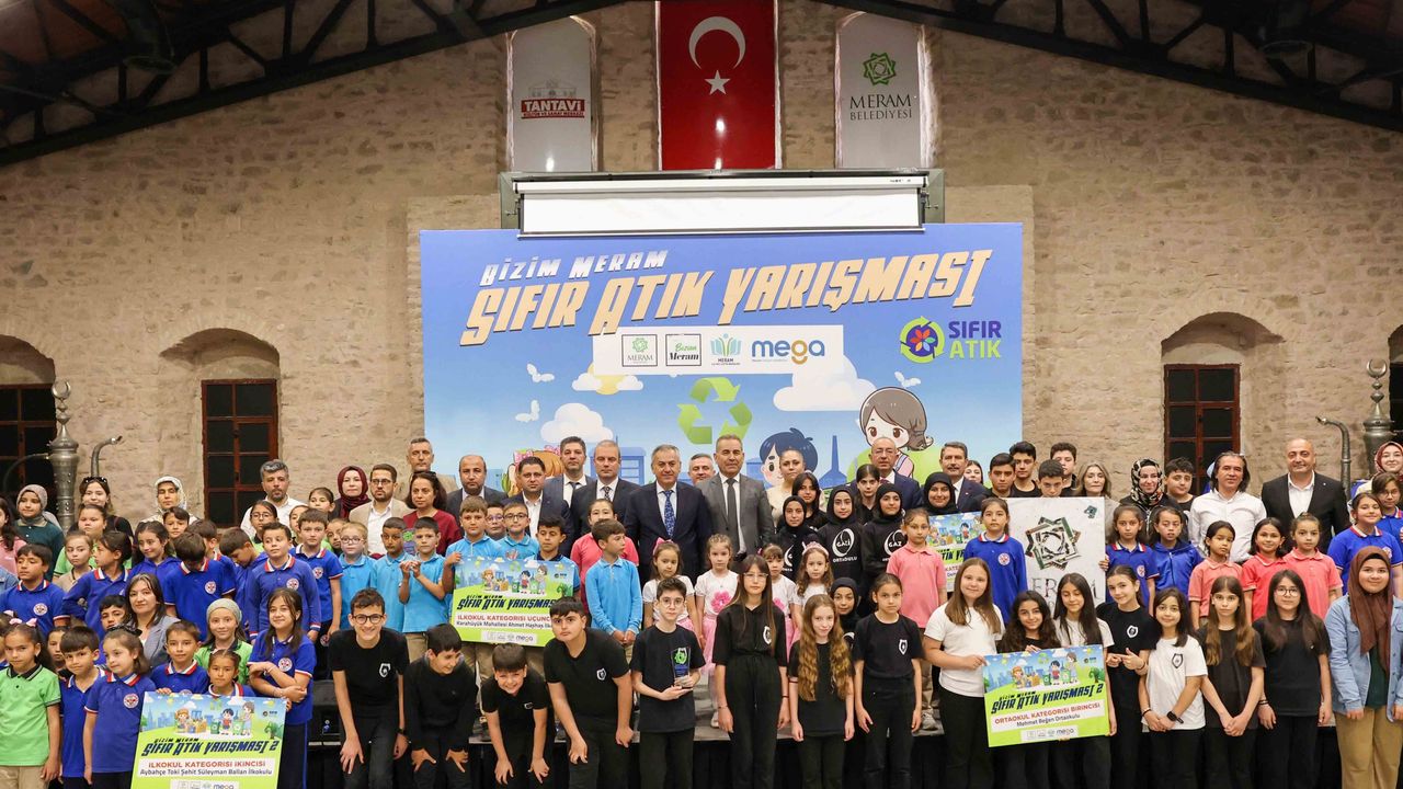 Meram'da binlerce çocuk gelecek için bir araya gel