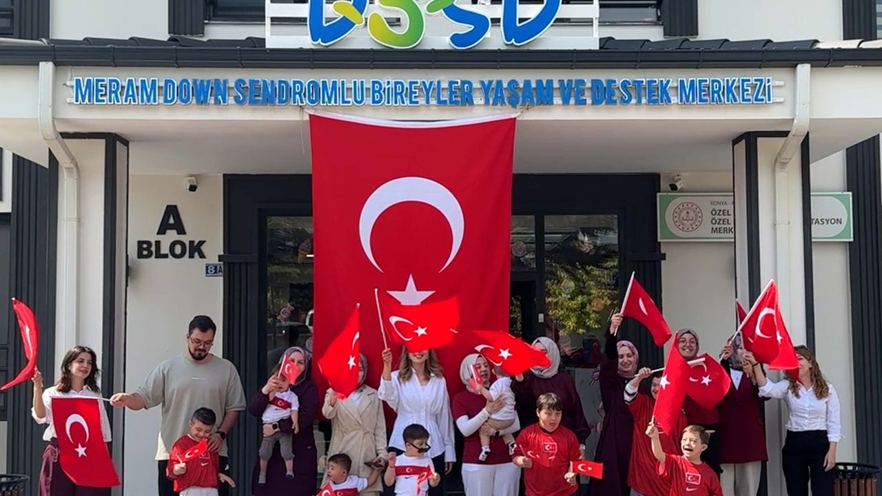 Özel çocuklardan milli takım için okyanus ötesine ulaşan duy