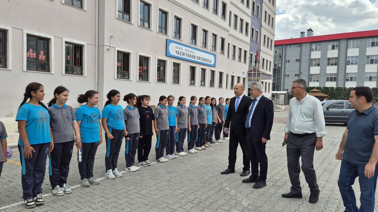 Konya İl Milli Eğitim Müdürü Murat Yiğit'ten Selçuklu'da sür