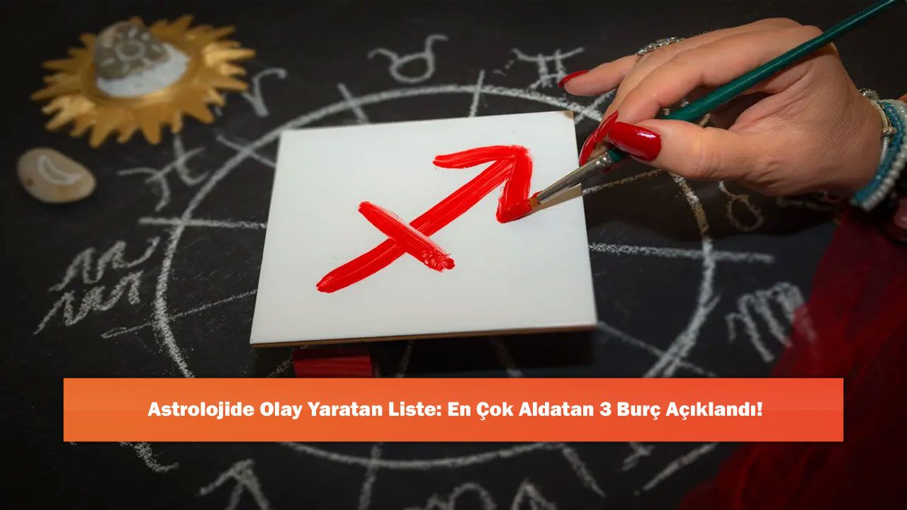 Astrolojide Olay Yaratan Liste: En Çok Aldatan 3 Burç Açıklandı!