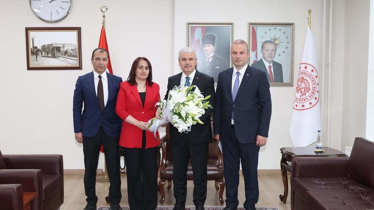 Türkiye Çevre Haftası Heyeti valilik makamında bir araya geldi