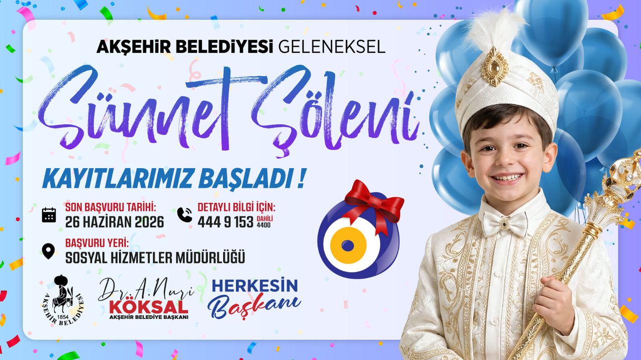Konya’da dayanışma ruhu canlanıyor: Geleneksel Sünnet Şöleni